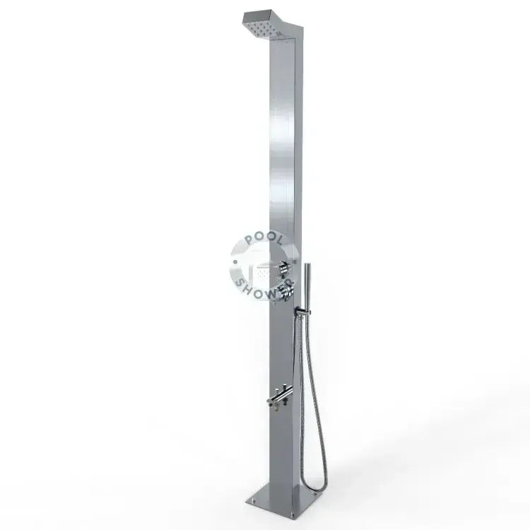 Bondi Silver ADA Outdoor Pool Shower