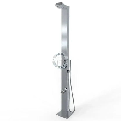 Bondi Silver ADA Outdoor Pool Shower